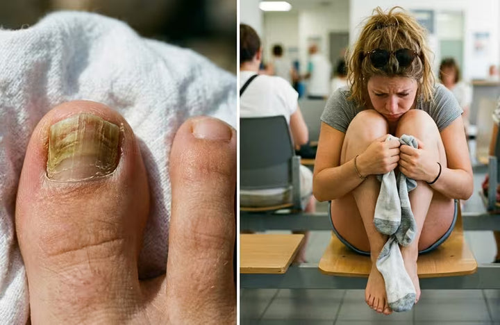 Nail fungus embarrassment