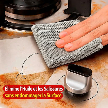 Brillex® — Chiffon Inox Anti-Bactéries