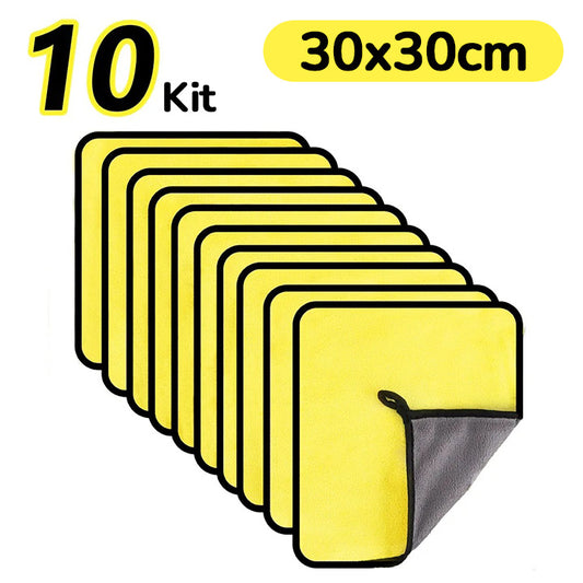 Kit 10 Chiffons Microfibre Premium